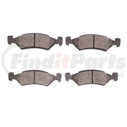 1311-0170-00 by DYNAMIC FRICTION COMPANY - 3000 Semi-Metallic Brake Pads