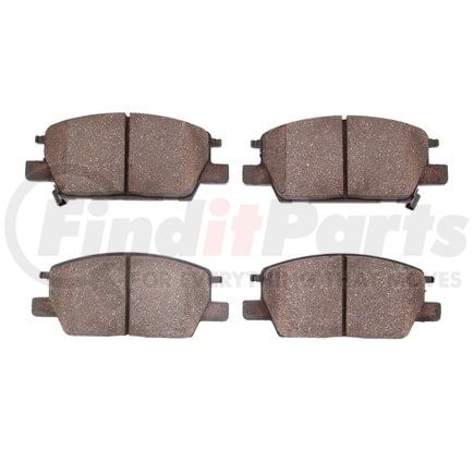 1551-1913-00 by DYNAMIC FRICTION COMPANY - 5000 Advanced Brake Pads - Ceramic