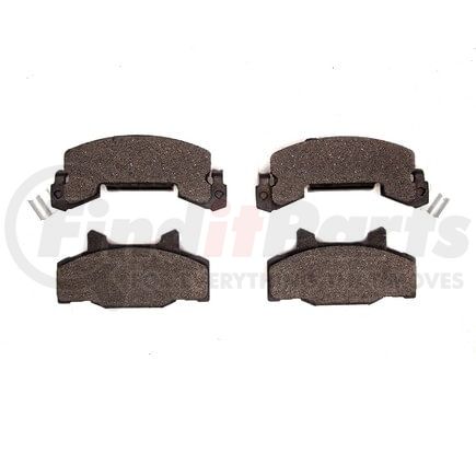 1311-0214-00 by DYNAMIC FRICTION COMPANY - 3000 Semi-Metallic Brake Pads