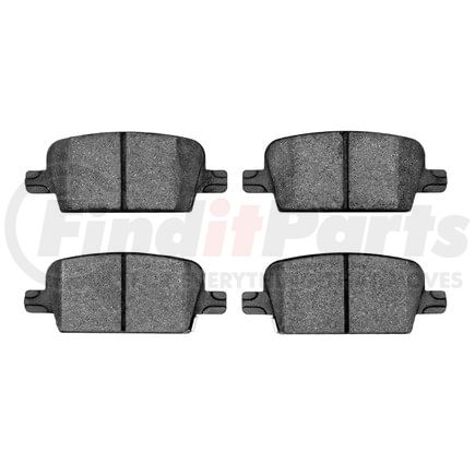 1551-1921-00 by DYNAMIC FRICTION COMPANY - 5000 Advanced Brake Pads - Ceramic