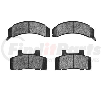 1311-0215-00 by DYNAMIC FRICTION COMPANY - 3000 Semi-Metallic Brake Pads