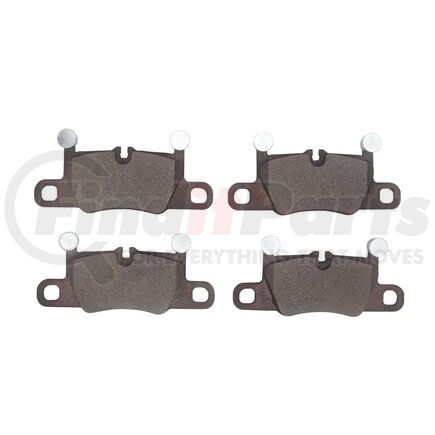 1551-1925-10 by DYNAMIC FRICTION COMPANY - 5000 Advanced Brake Pads - Low Metallic