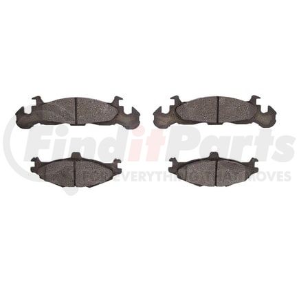 1311-0219-00 by DYNAMIC FRICTION COMPANY - 3000 Semi-Metallic Brake Pads