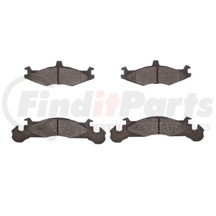 1311-0221-00 by DYNAMIC FRICTION COMPANY - 3000 Semi-Metallic Brake Pads