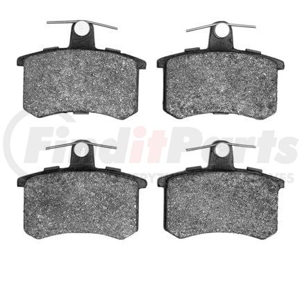 1311-0228-00 by DYNAMIC FRICTION COMPANY - 3000 Semi-Metallic Brake Pads