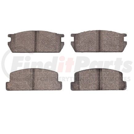 1311-0235-00 by DYNAMIC FRICTION COMPANY - 3000 Semi-Metallic Brake Pads