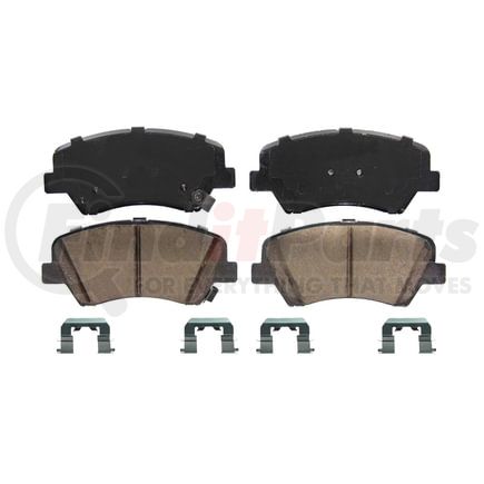 1551-1960-09 by DYNAMIC FRICTION COMPANY - 5000 Advanced Brake Pads - Low Metallic and Hardware Kit