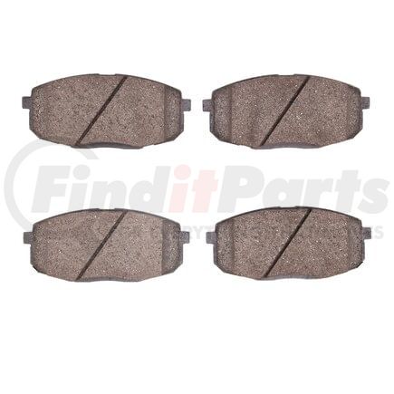 1551-2035-00 by DYNAMIC FRICTION COMPANY - 5000 Advanced Brake Pads - Ceramic