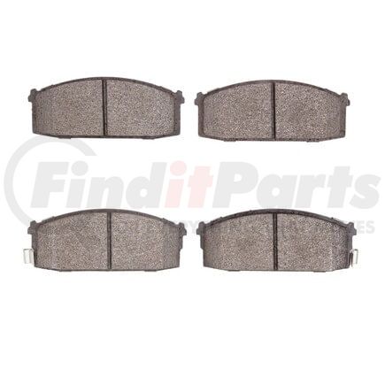 1311-0274-00 by DYNAMIC FRICTION COMPANY - 3000 Semi-Metallic Brake Pads