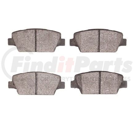 1551-2050-00 by DYNAMIC FRICTION COMPANY - 5000 Advanced Brake Pads - Ceramic