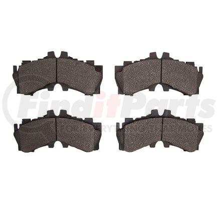 1551-2062-00 by DYNAMIC FRICTION COMPANY - 5000 Advanced Brake Pads - Low Metallic