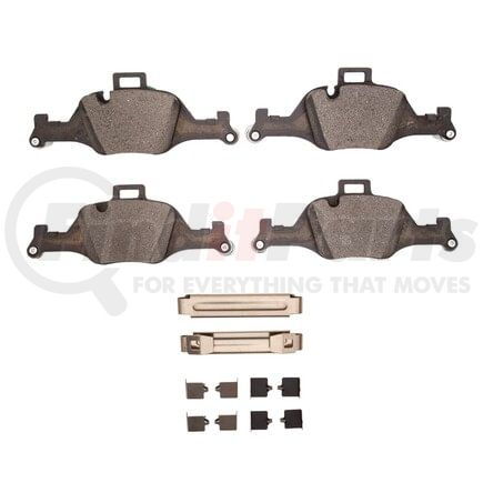 1551-2060-01 by DYNAMIC FRICTION COMPANY - 5000 Advanced Pads - Ceramic and Hardware Kit