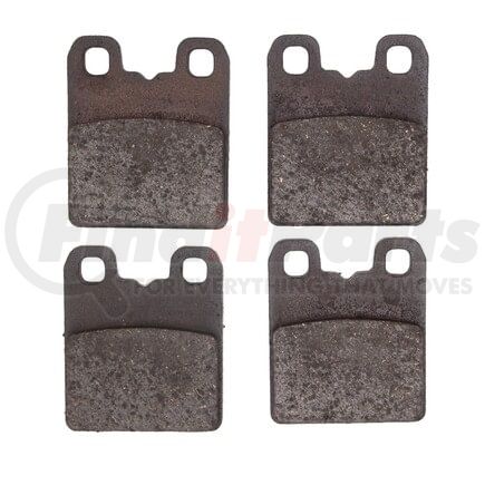 1551-2069-00 by DYNAMIC FRICTION COMPANY - 5000 Advanced Brake Pads - Low Metallic