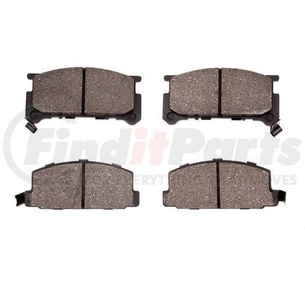 1311-0291-00 by DYNAMIC FRICTION COMPANY - 3000 Semi-Metallic Brake Pads