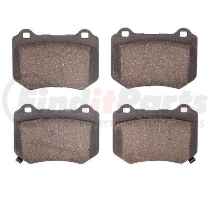 1551-2118-00 by DYNAMIC FRICTION COMPANY - 5000 Advanced Brake Pads - Low Metallic