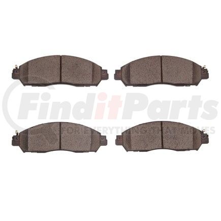 1551-2138-00 by DYNAMIC FRICTION COMPANY - 5000 Advanced Brake Pads - Ceramic