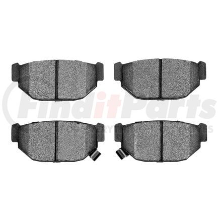 1311-0314-00 by DYNAMIC FRICTION COMPANY - 3000 Semi-Metallic Brake Pads