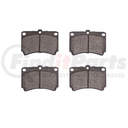 1311-0319-00 by DYNAMIC FRICTION COMPANY - 3000 Semi-Metallic Brake Pads