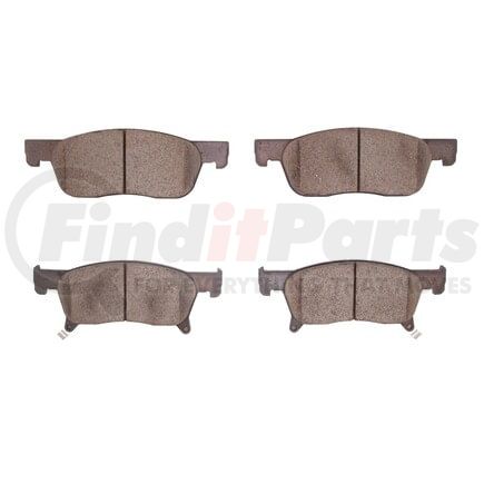 1551-2170-00 by DYNAMIC FRICTION COMPANY - 5000 Advanced Brake Pads - Ceramic