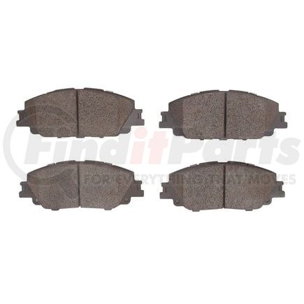 1551-2176-00 by DYNAMIC FRICTION COMPANY - 5000 Advanced Brake Pads - Ceramic