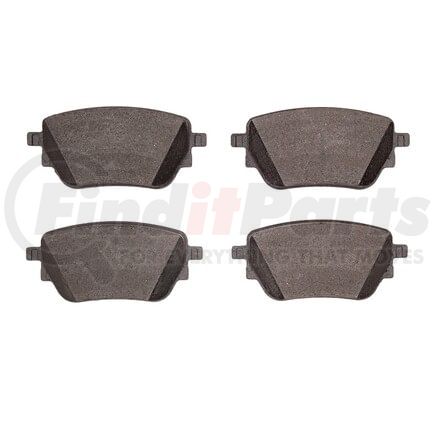 1551-2207-00 by DYNAMIC FRICTION COMPANY - DFC 5000 Advanced Brake Pads - Ceramic