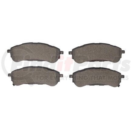 1551-2208-00 by DYNAMIC FRICTION COMPANY - 5000 Advanced Brake Pads - Ceramic