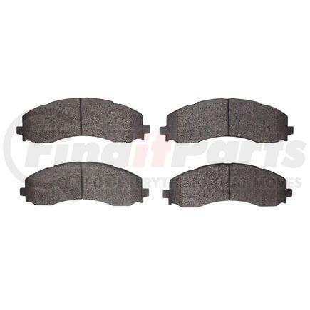 1551-2223-00 by DYNAMIC FRICTION COMPANY - DFC 5000 Advanced Brake Pads - Semi Metallic