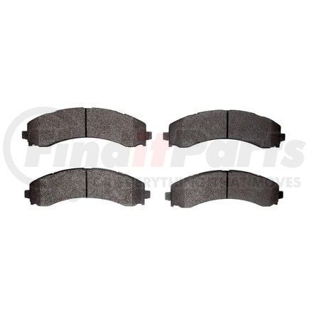 1551-2224-00 by DYNAMIC FRICTION COMPANY - DFC 5000 Advanced Brake Pads - Semi Metallic