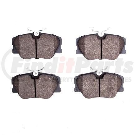 1311-0423-00 by DYNAMIC FRICTION COMPANY - 3000 Semi-Metallic Brake Pads