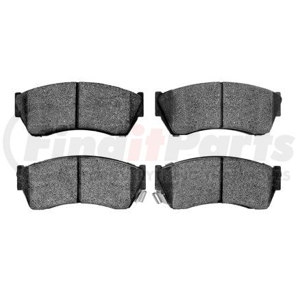 1311-0451-00 by DYNAMIC FRICTION COMPANY - 3000 Semi-Metallic Brake Pads