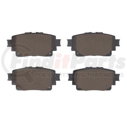 1551-2305-00 by DYNAMIC FRICTION COMPANY - DFC 5000 Advanced Brake Pads - Ceramic