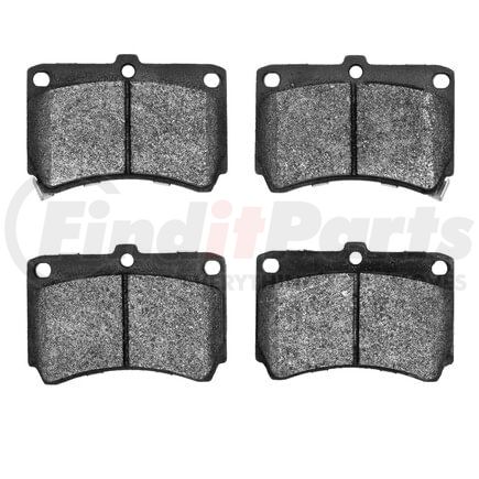 1311-0466-00 by DYNAMIC FRICTION COMPANY - 3000 Semi-Metallic Brake Pads