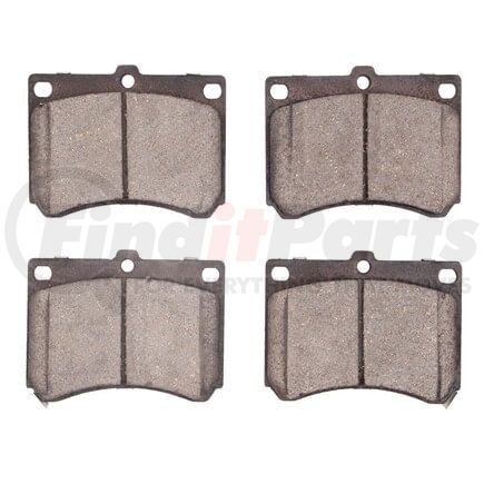 1311-0473-00 by DYNAMIC FRICTION COMPANY - 3000 Semi-Metallic Brake Pads