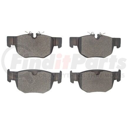 1551-2367-00 by DYNAMIC FRICTION COMPANY - 5000 Advanced Brake Pads - Low Metallic