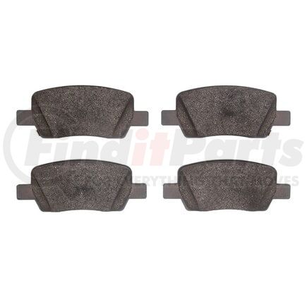 1551-2381-00 by DYNAMIC FRICTION COMPANY - 5000 Advanced Brake Pads - Ceramic