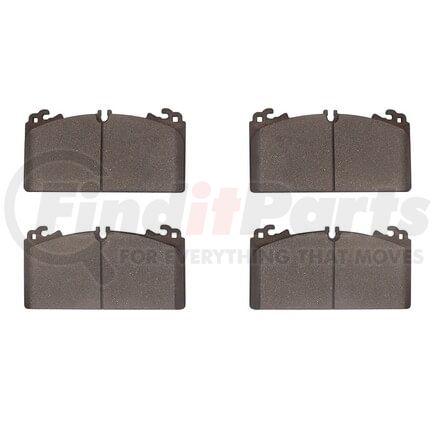 1551-2386-00 by DYNAMIC FRICTION COMPANY - 5000 Advanced Brake Pads - Low Metallic