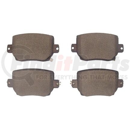 1551-2387-00 by DYNAMIC FRICTION COMPANY - 5000 Advanced Brake Pads - Ceramic