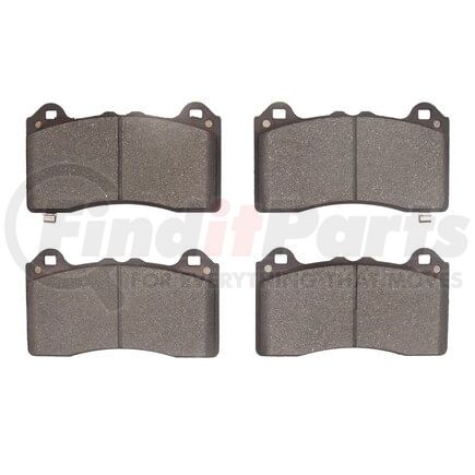1551-2390-00 by DYNAMIC FRICTION COMPANY - 5000 Advanced Brake Pads - Low Metallic