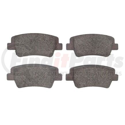 1551-2395-00 by DYNAMIC FRICTION COMPANY - 5000 Advanced Brake Pads - Ceramic