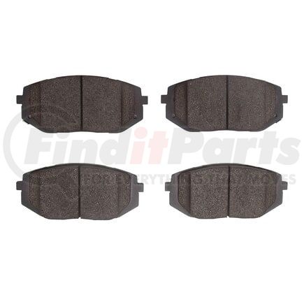 1551-2398-00 by DYNAMIC FRICTION COMPANY - 5000 Advanced Brake Pads - Ceramic