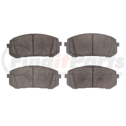 1551-2400-00 by DYNAMIC FRICTION COMPANY - 5000 Advanced Brake Pads - Ceramic