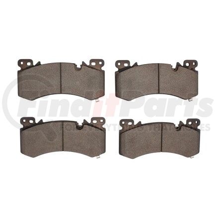 1551-2407-10 by DYNAMIC FRICTION COMPANY - 5000 Advanced Brake Pads - Ceramic