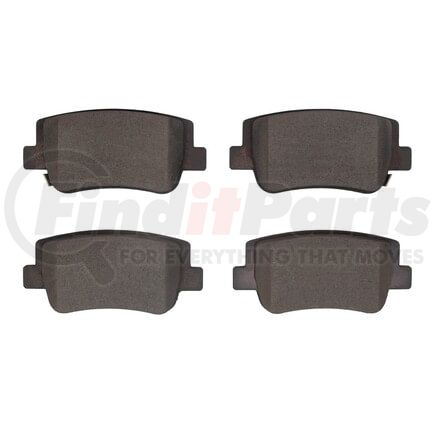 1551-2417-00 by DYNAMIC FRICTION COMPANY - 5000 Advanced Brake Pads - Ceramic