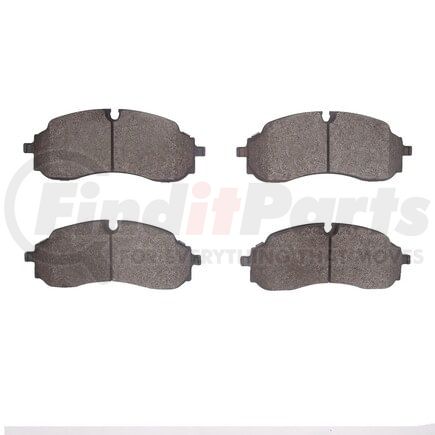 1551-2423-00 by DYNAMIC FRICTION COMPANY - 5000 Advanced Brake Pads - Semi Metallic