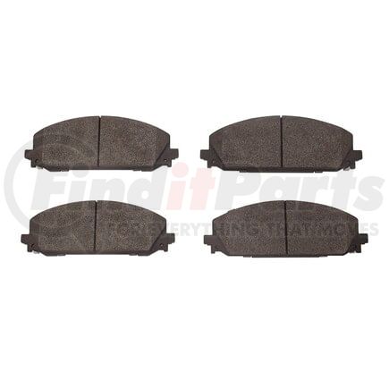 1551-2429-00 by DYNAMIC FRICTION COMPANY - 5000 Advanced Brake Pads - Semi Metallic