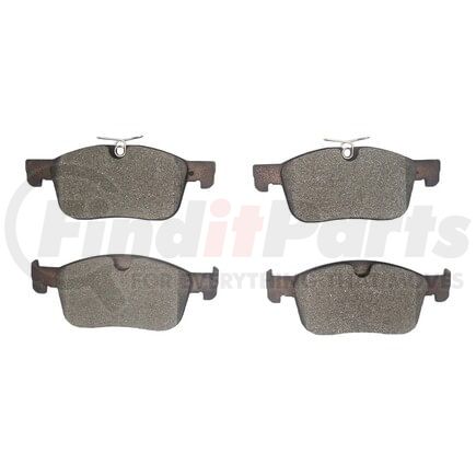 1551-2430-00 by DYNAMIC FRICTION COMPANY - 5000 Advanced Brake Pads - Low Metallic