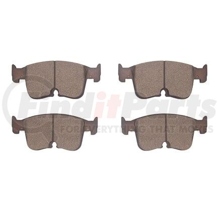 1551-2438-00 by DYNAMIC FRICTION COMPANY - 5000 Advanced Brake Pads - Ceramic