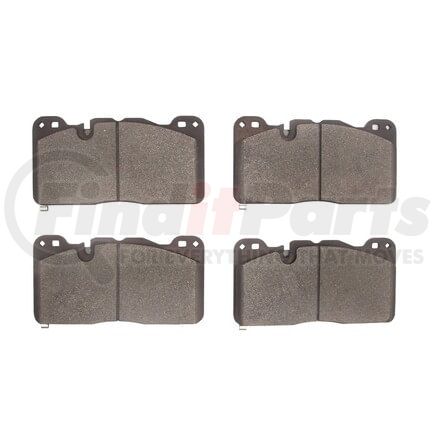 1551-2446-00 by DYNAMIC FRICTION COMPANY - 5000 Advanced Brake Pads - Low Metallic