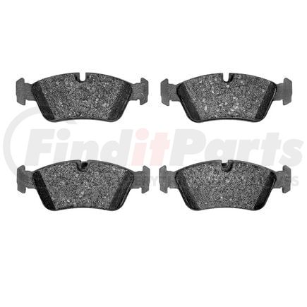 1311-0558-00 by DYNAMIC FRICTION COMPANY - 3000 Semi-Metallic Brake Pads