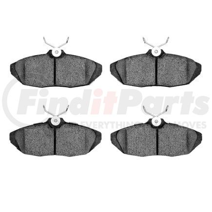 1311-0599-00 by DYNAMIC FRICTION COMPANY - 3000 Semi-Metallic Brake Pads